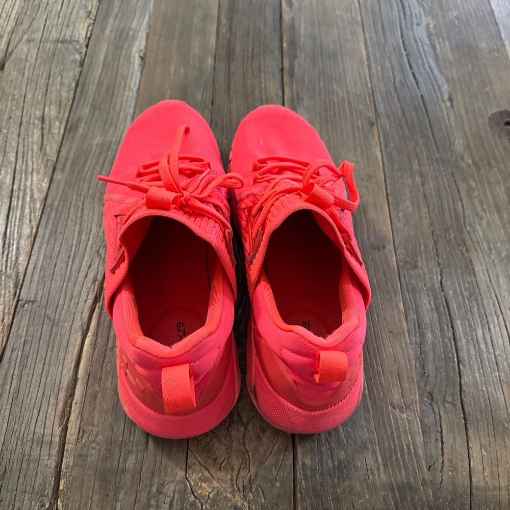 Under Armour Neon Orange Hovr Running Shoes - Picture 3 of 3